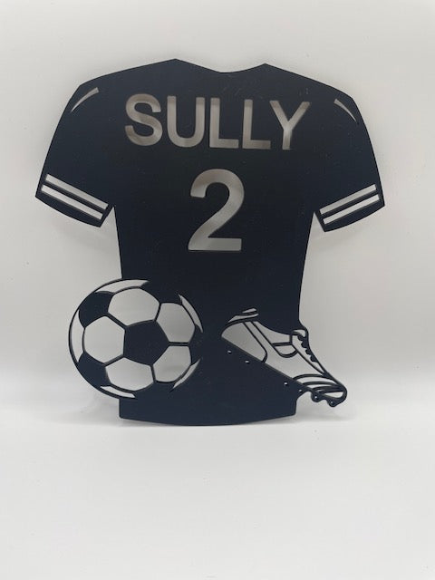 Football shirt wall/door sign