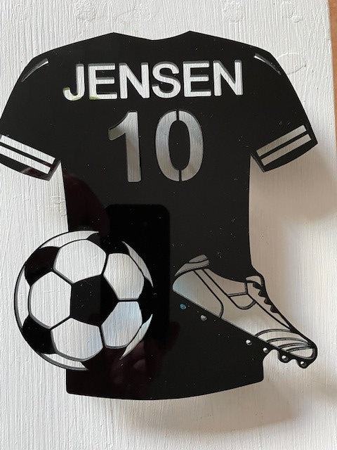 Football shirt door sign/wall art (Copy)
