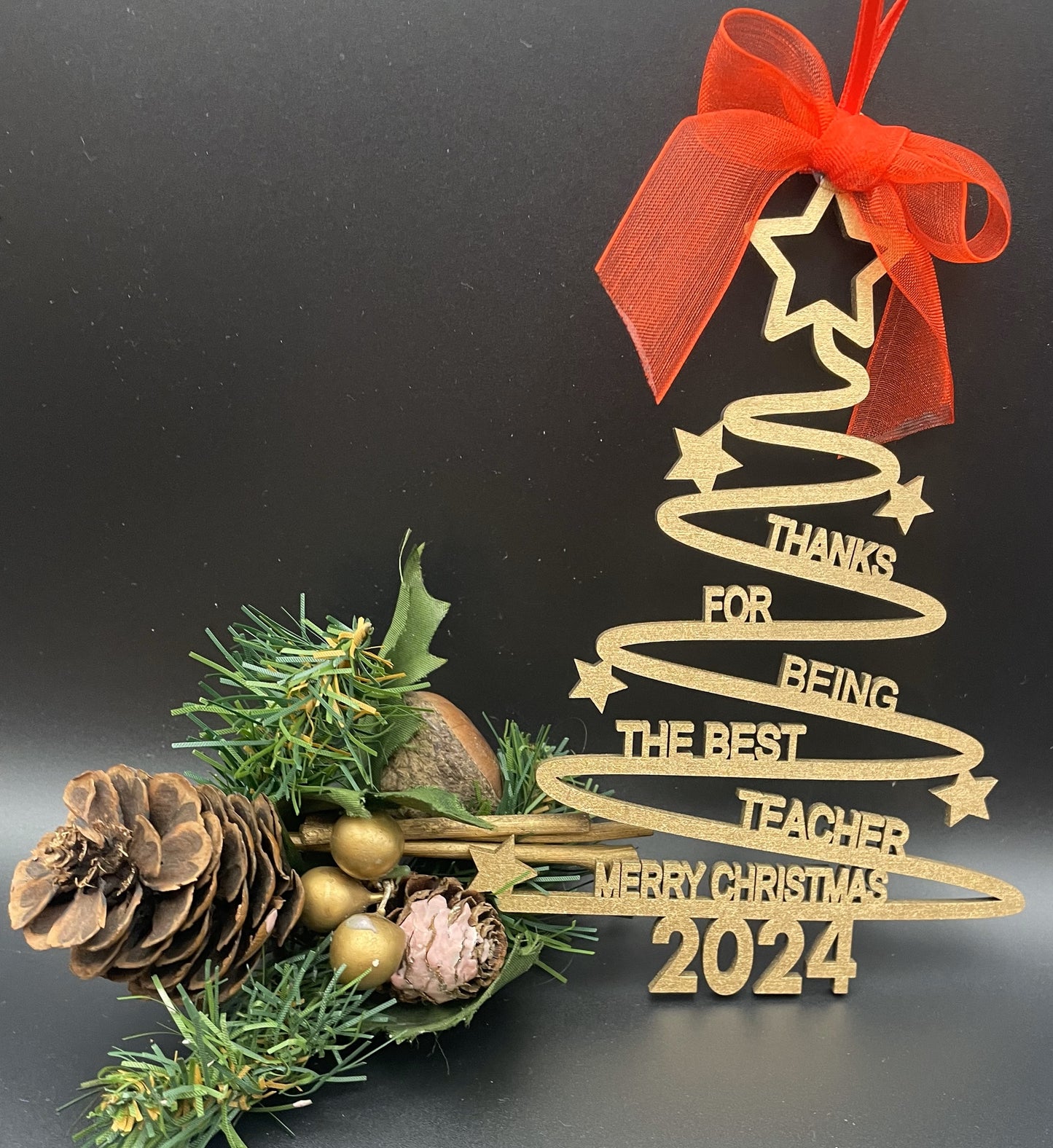 Thank you Teacher Tree Decoration